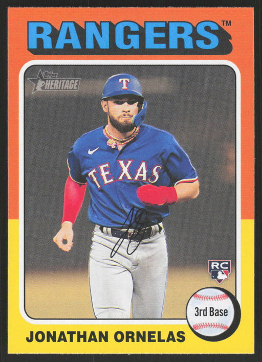 2024 Topps Heritage #421 Jonathan Ornelas