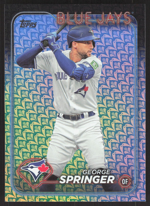 2024 Topps #72 George Springer Holiday