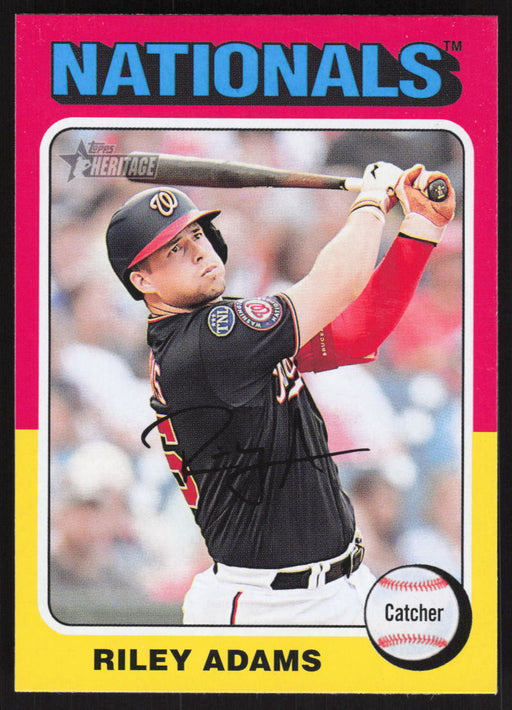 2024 Topps Heritage #368 Riley Adams