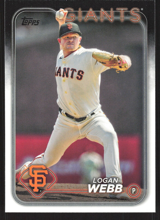 2024 Topps #4 Logan Webb San Francisco Giants