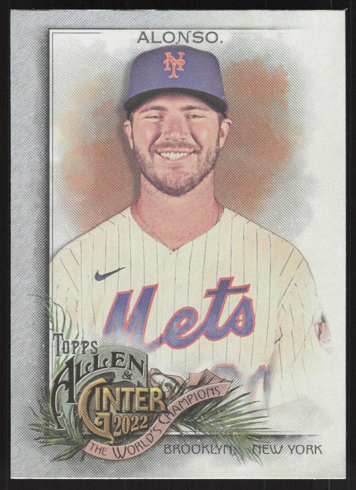 2022 Topps Allen & Ginter #29 Pete Alonso Silver Portrait