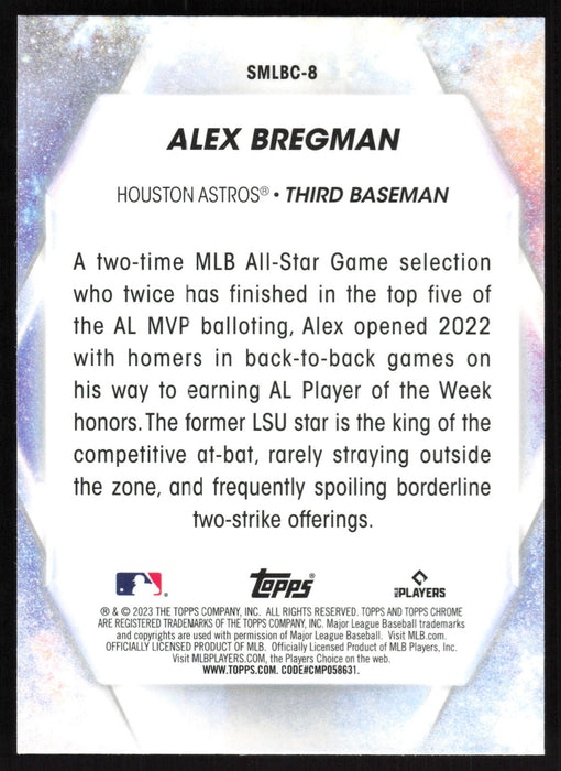 2023 Topps #SMLBC-8 Alex Bregman Stars of MLB Chrome