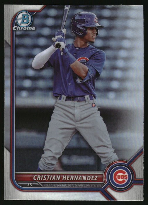 2022 Bowman Draft #BDC-111 Cristian Hernandez Chrome Refractor