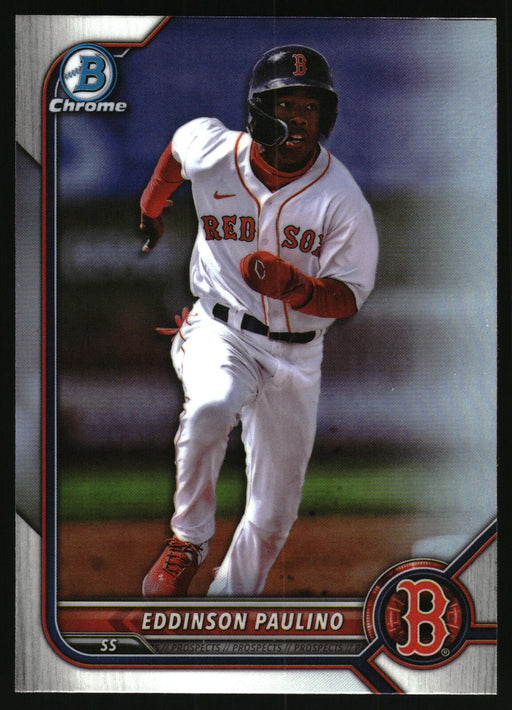 2022 Bowman Draft #BDC-62 Eddinson Paulino Chrome Refractor