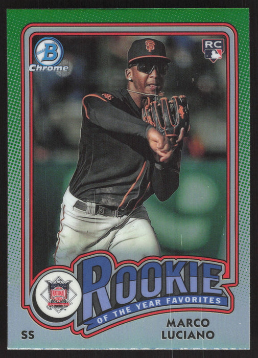 Bowman #ROY-11 Marco Luciano Rookie of the Year Favorites