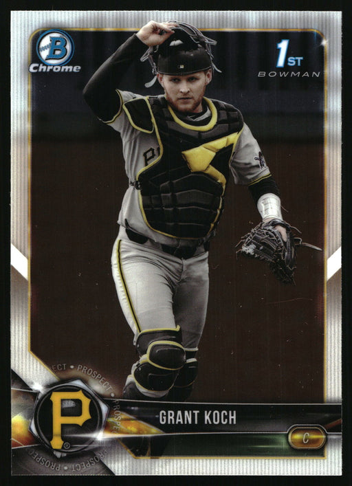 2018 Bowman Draft #BDC-115 Grant Koch Chrome