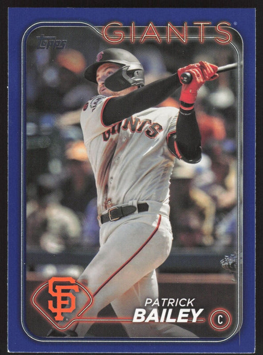 2024 Topps #346 Patrick Bailey Royal Blue