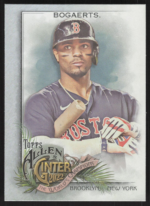 2022 Topps Allen & Ginter #43 Xander Bogaerts Silver Portrait