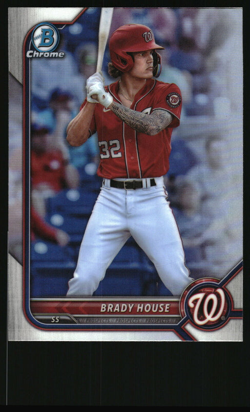 2022 Bowman Draft #BDC-144 Brady House Chrome Refractor