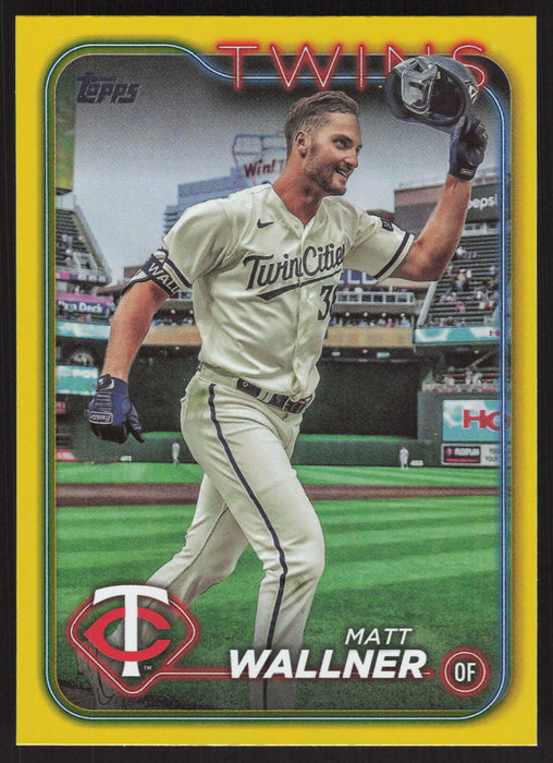 2024 Topps #91 Matt Wallner Yellow