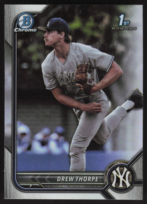 2022 Bowman Draft #BDC-25 Drew Thorpe Chrome Refractor