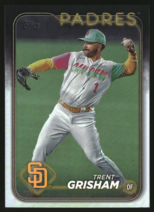 2024 Topps #157 Trent Grisham Rainbow Foil