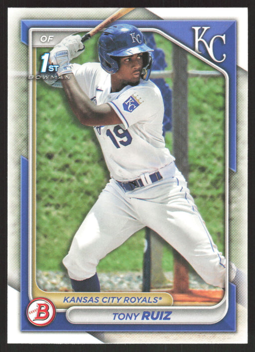 2024 Bowman #BP-80 Tony Ruiz Base