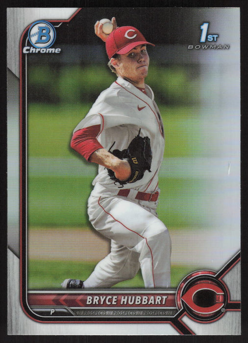 2022 Bowman Draft #BDC-17 Bryce Hubbart Chrome Refractor