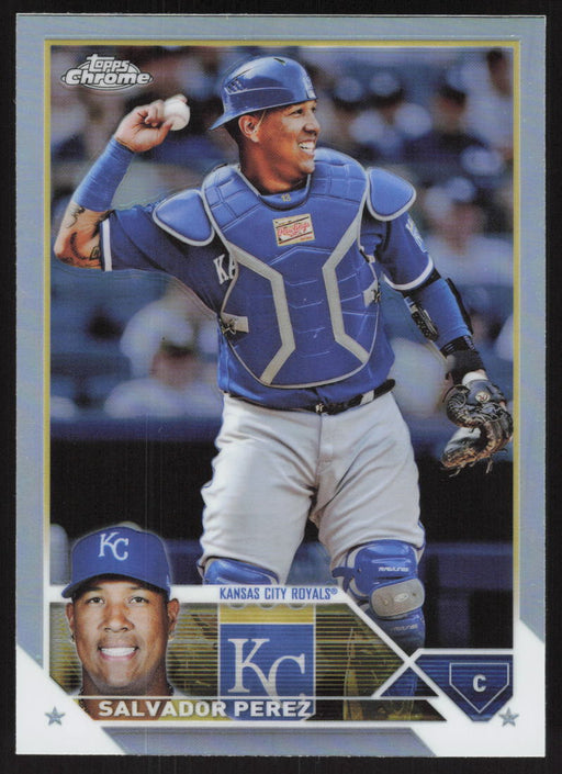 2023 Topps Chrome #165 Salvador Perez Refractor