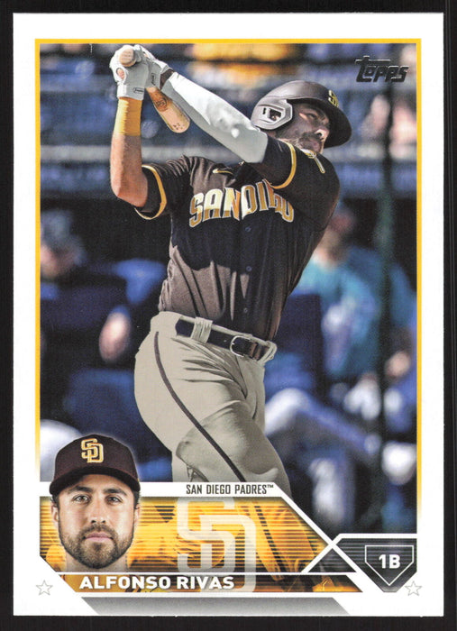 2023 Topps Update #US80 Alfonso Rivas Advanced Stat #/300