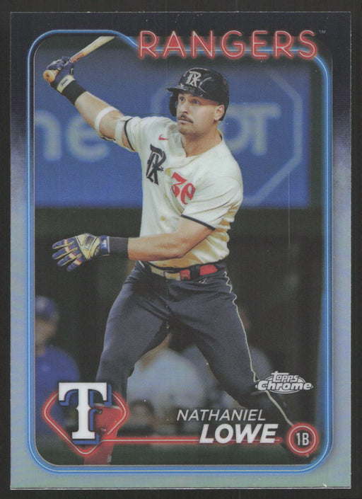 2024 Topps Chrome #252 Nathaniel Lowe Refractor