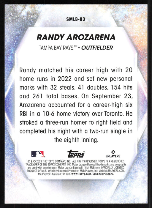 2023 Topps Update #SMLB-83 Randy Arozarena Stars of MLB