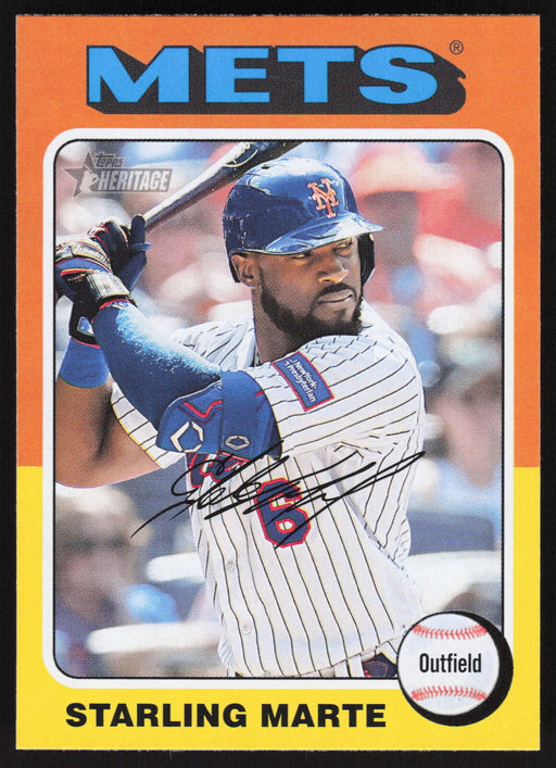 2024 Topps Heritage #266 Starling Marte Base