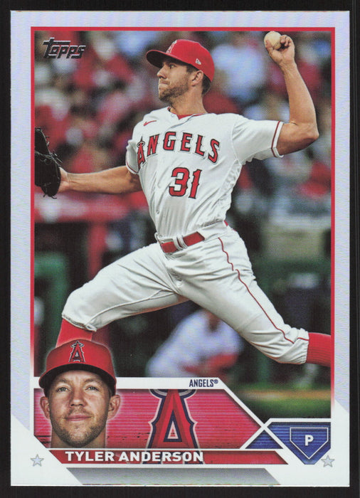 2023 Topps Update #US88 Tyler Anderson Rainbow Foil