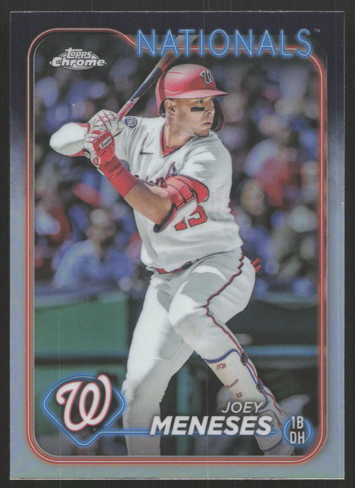 2024 Topps Chrome #242 Joey Meneses Refractor