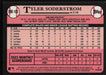 2024 Topps #89B-100 Tyler Soderstrom 1989 Topps Baseball 35th Anniversary Foil