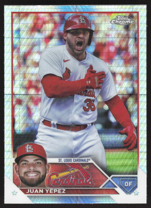 2023 Topps Chrome Update #USC138 Juan Yepez Prism