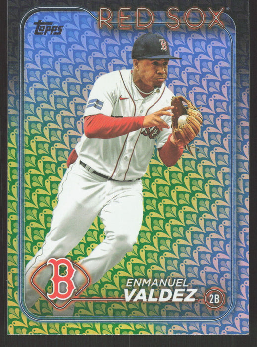 2024 Topps #300 Enmanuel Valdez Holiday