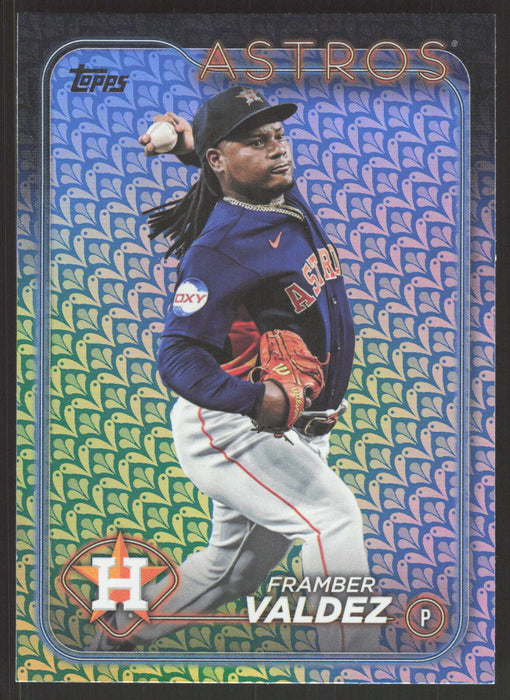 2024 Topps #220 Framber Valdez Holiday