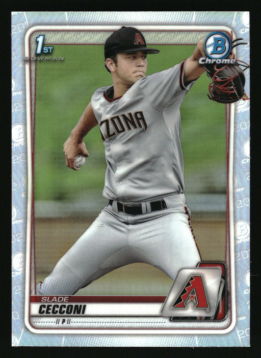 2020 Bowman Draft #BD-85 Slade Cecconi Chrome Refractor