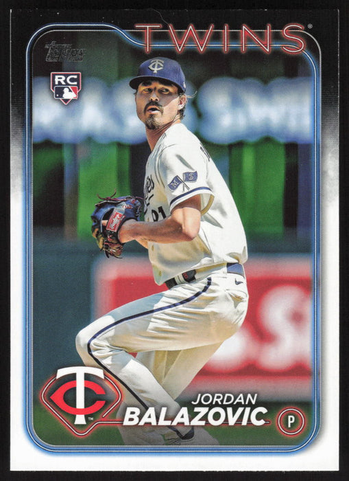 2024 Topps #263 Jordan Balazovic - 5 Card Player Lot - Rookie Card