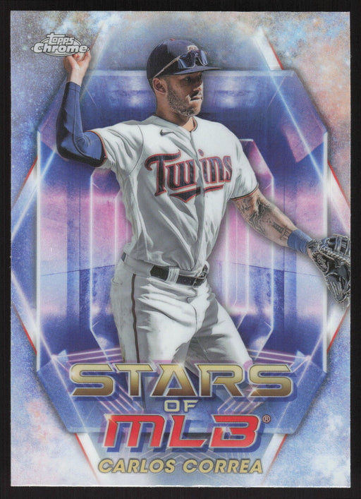 2023 Topps #SMLBC-48 Carlos Correa Stars of MLB Chrome