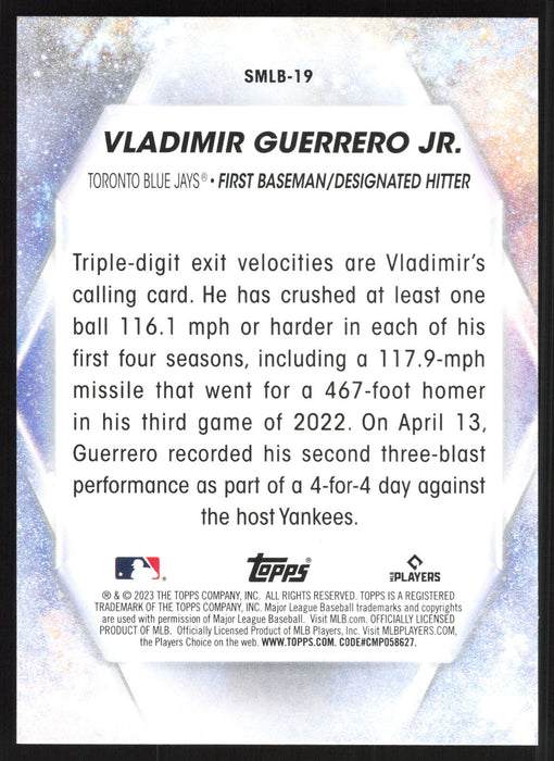 2023 Topps #SMLB-19 Vladimir Guerrero Jr. Stars of MLB