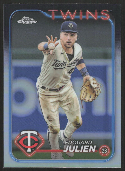 2024 Topps Chrome #152 Edouard Julien Refractor