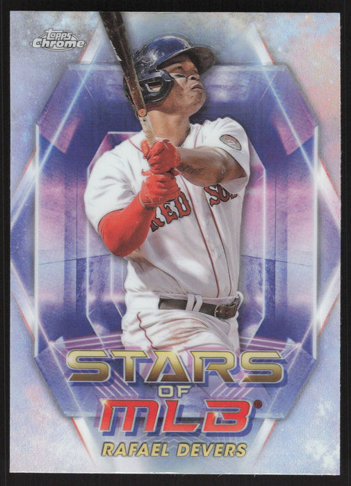 2023 Topps #SMLBC-4 Rafael Devers Stars of MLB Chrome