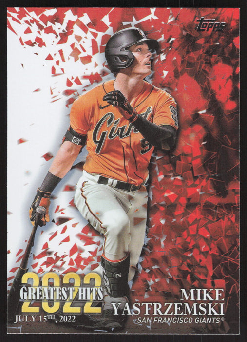 2023 Topps #22GH-20 Mike Yastrzemski 2022 Greatest Hits