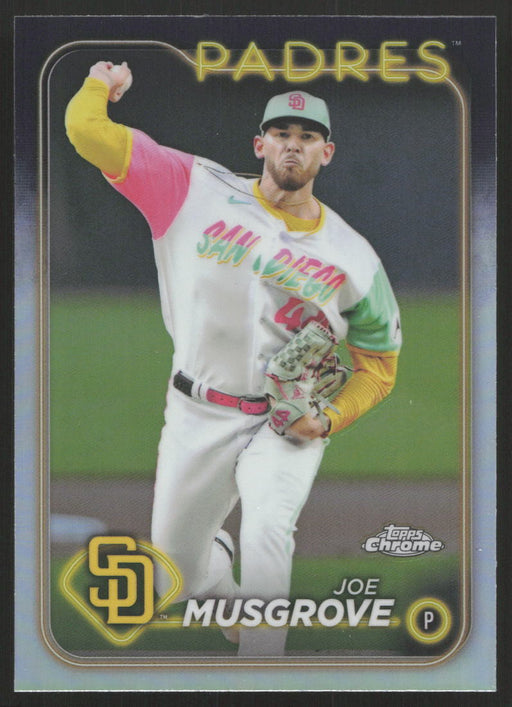 2024 Topps Chrome #192 Joe Musgrove Refractor