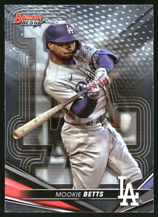 2022 Bowman's Best #28 Mookie Betts