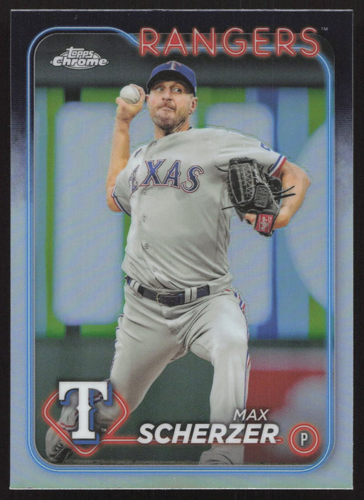 2024 Topps Chrome #37 Max Scherzer Refractor