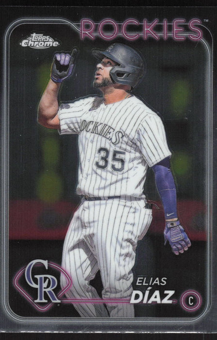 2024 Topps Chrome #287 Elias Díaz