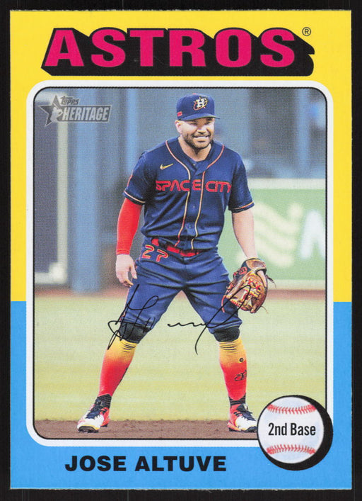 2024 Topps Heritage #238 Jose Altuve