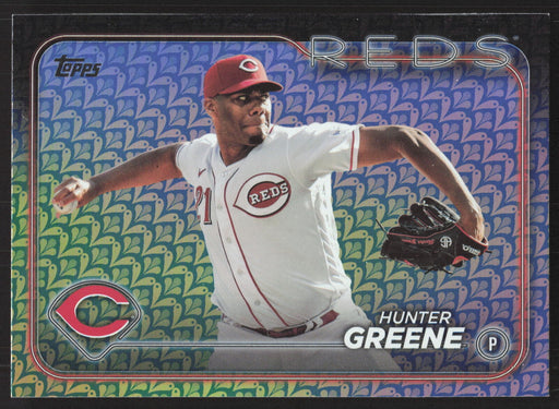 2024 Topps #119 Hunter Greene Holiday