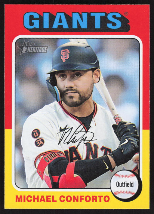 2024 Topps Heritage #376 Michael Conforto