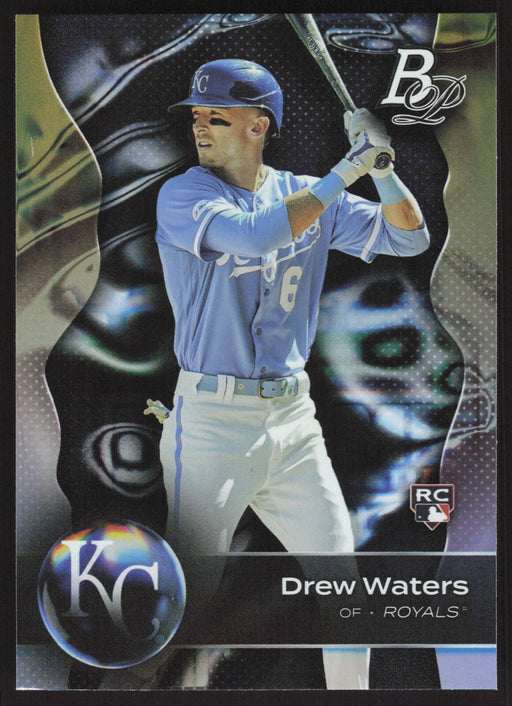 2023 Bowman Platinum #24 Drew Waters Aqua Ice Foil #/250