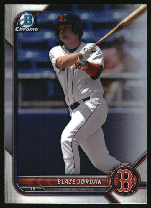 2022 Bowman Draft #BDC-24 Blaze Jordan Chrome Refractor