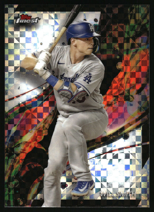 2024 Topps Finest #28 Will Smith Checkerboard Refractor