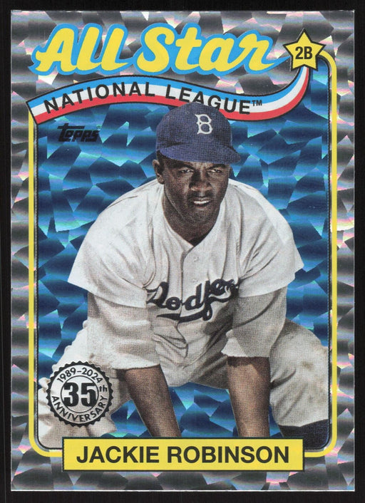 2024 Topps #89ASB-44 Jackie Robinson 1989 Topps Baseball All-Stars Foil