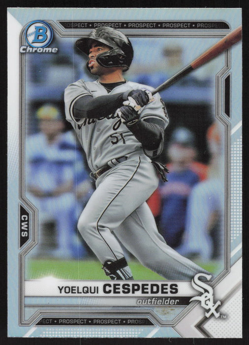 2021 Bowman Draft #BDC-171 Yoelqui Cespedes Chrome Refractor