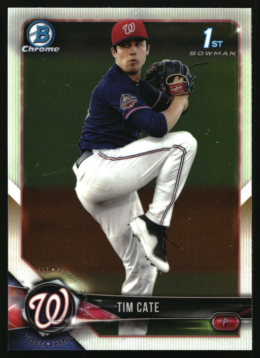 2018 Bowman Draft #BDC-12 Tim Cate Chrome