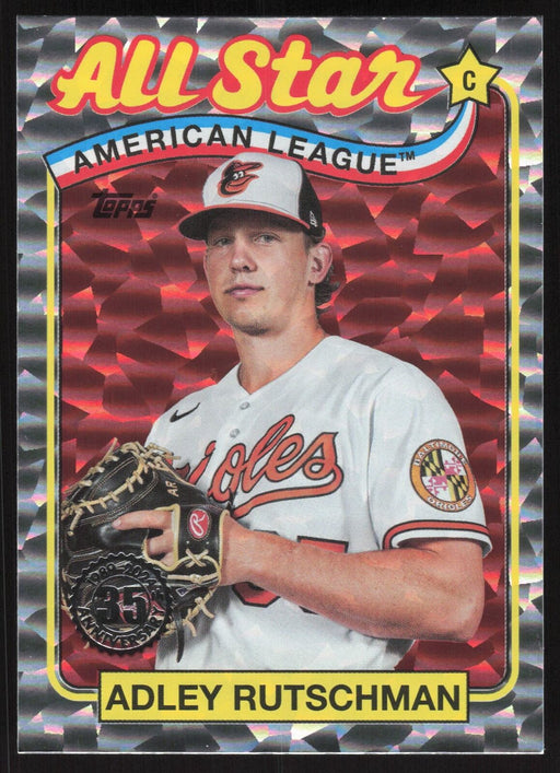 2024 Topps #89ASB-34 Adley Rutschman 1989 Topps Baseball All-Stars Foil